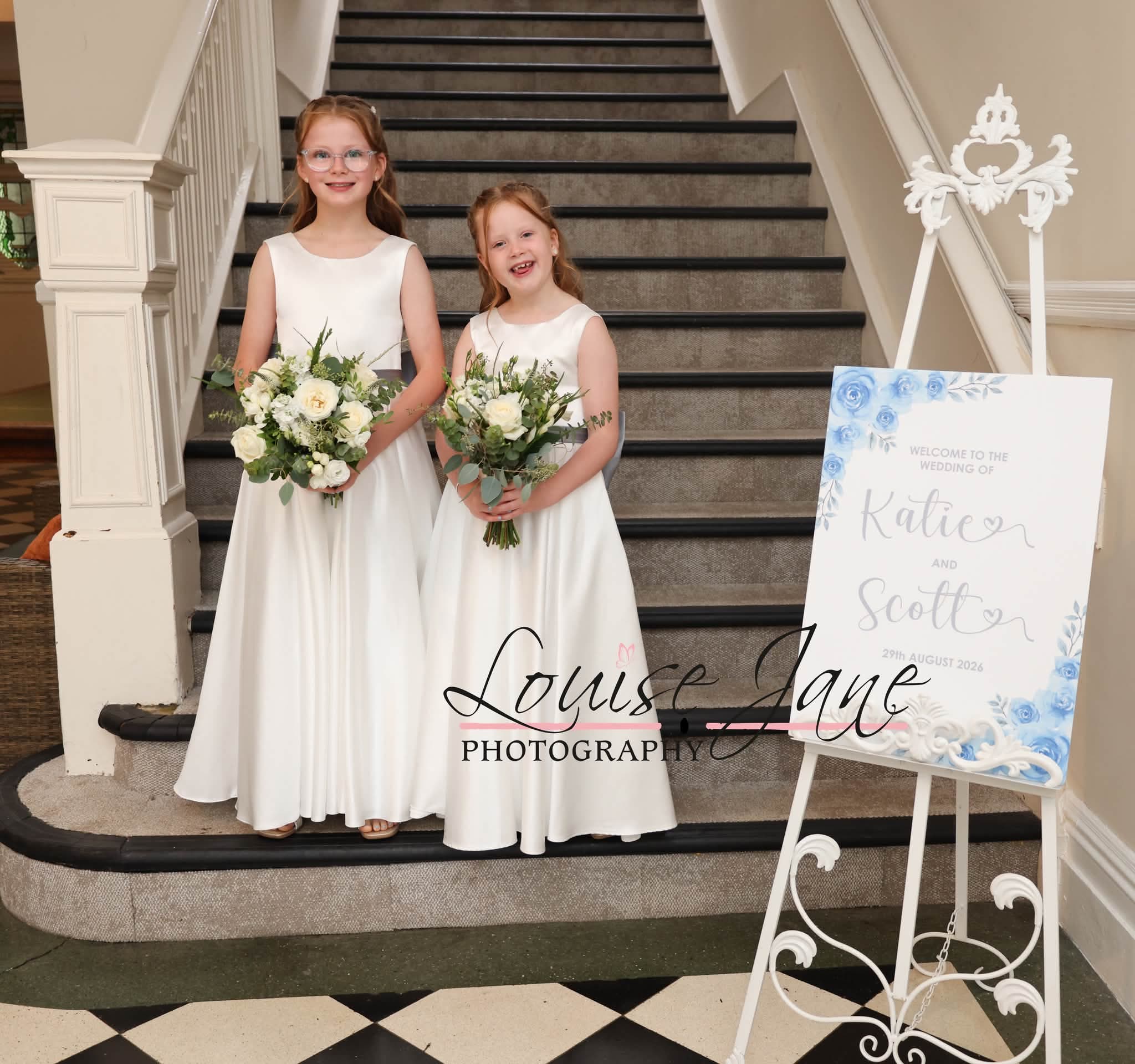Happy bridesmaids 