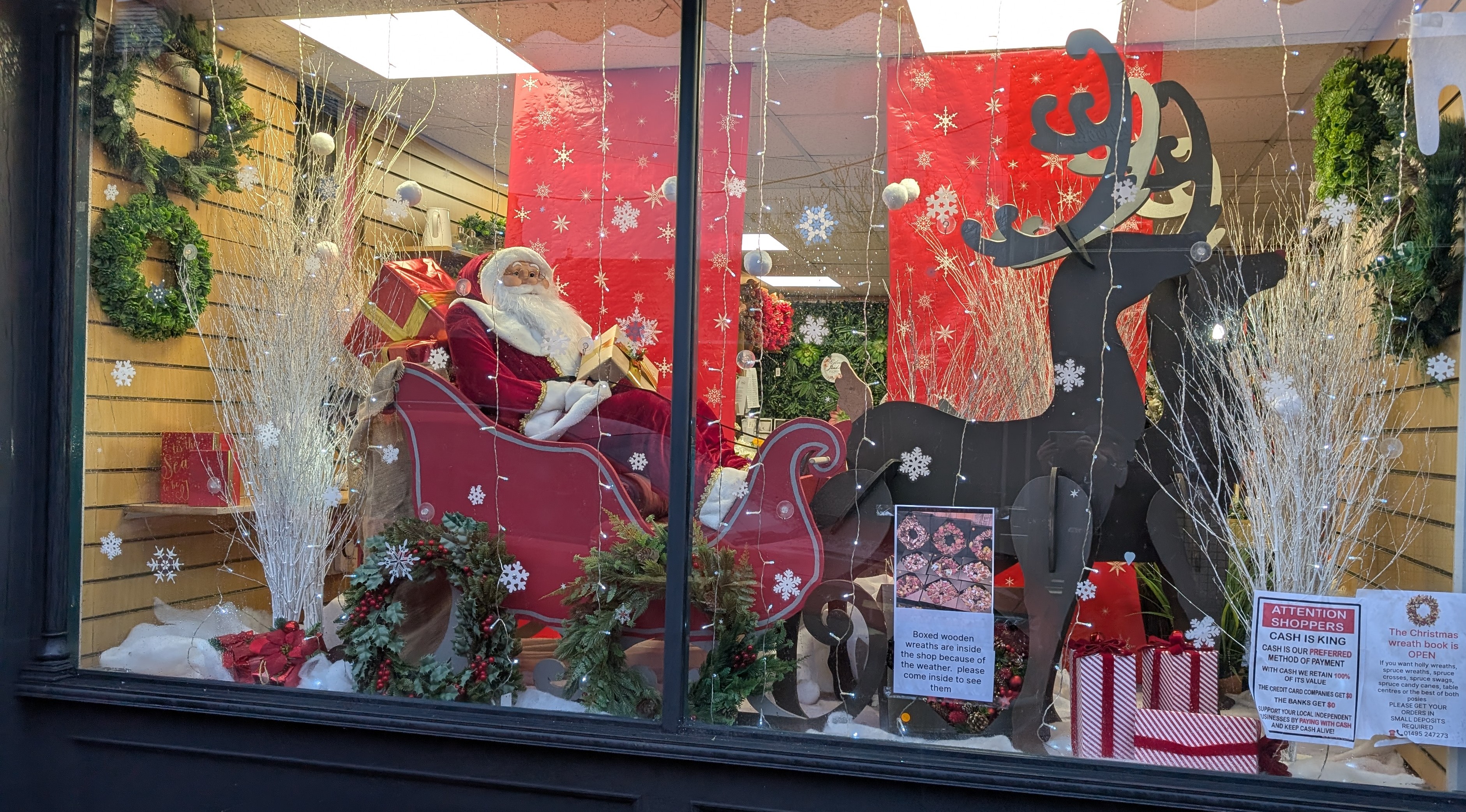 Christmas window 