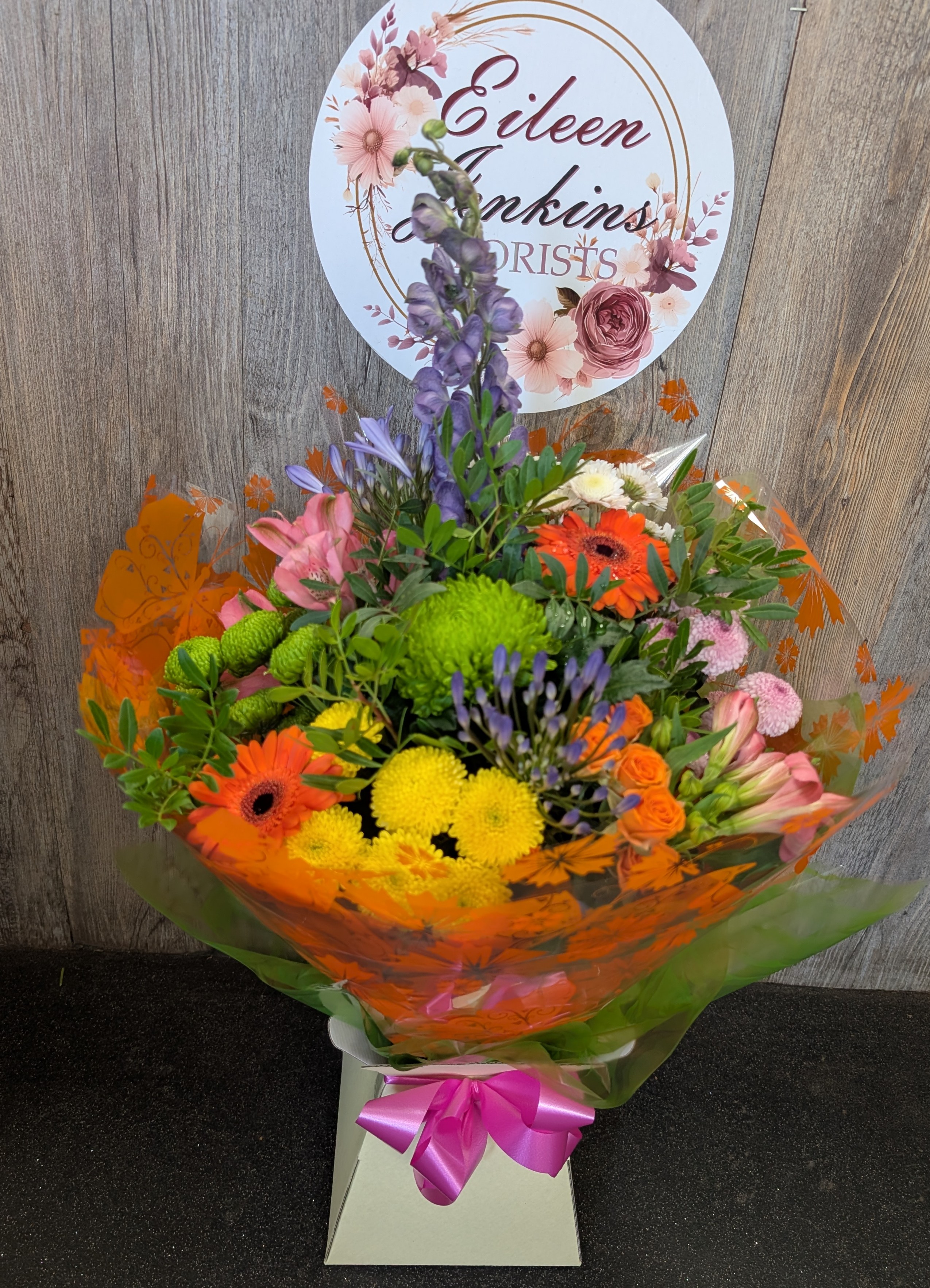 Vibrant seasonal bouquet