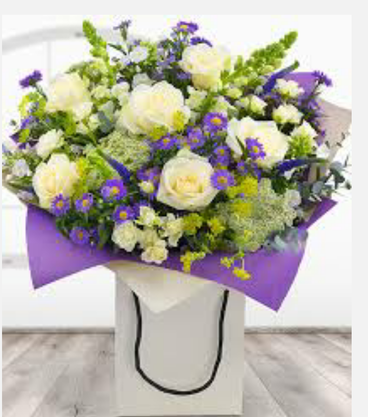 aqua country bouquet