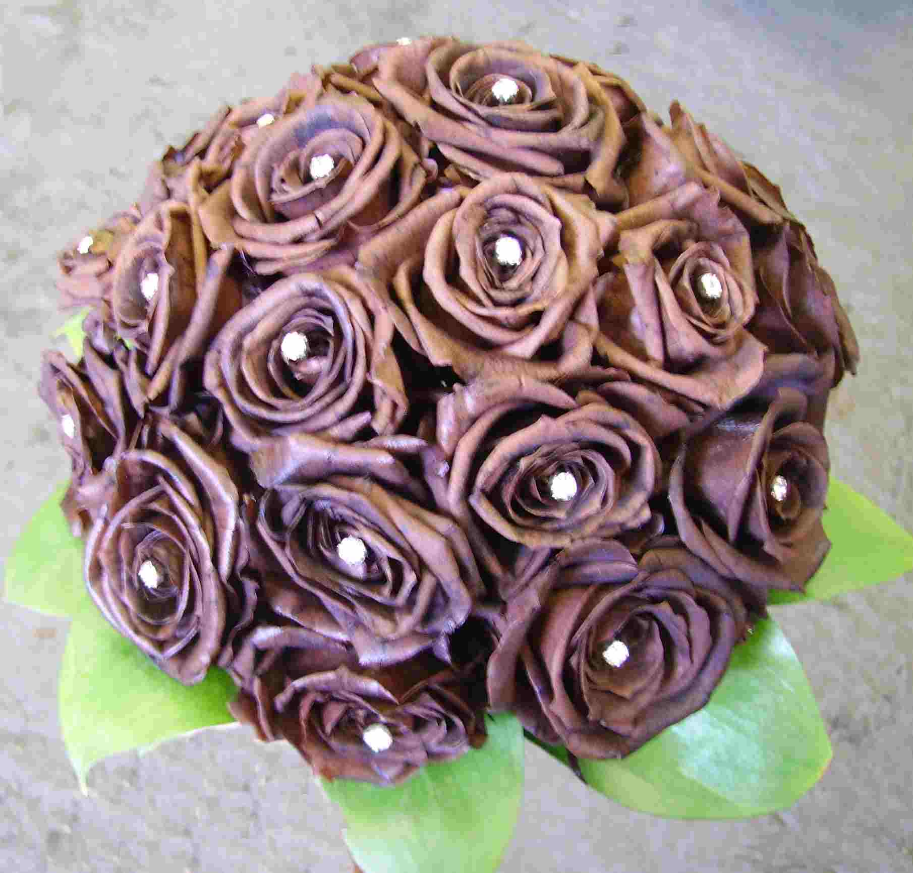 Brides Preserved Chocolate Hand-tied