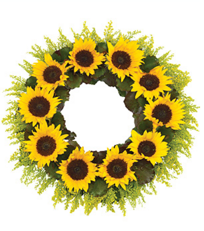 Sunflower Wreath