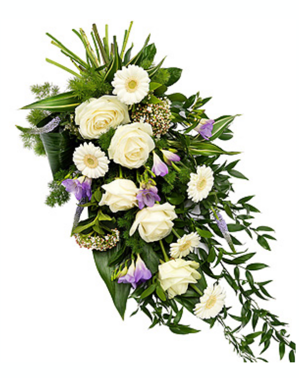 White and lilac sheaf