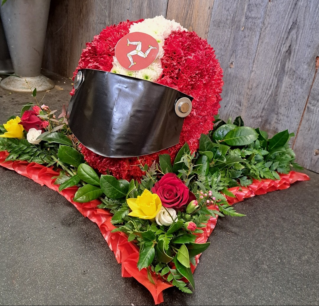 Motorbike helmet