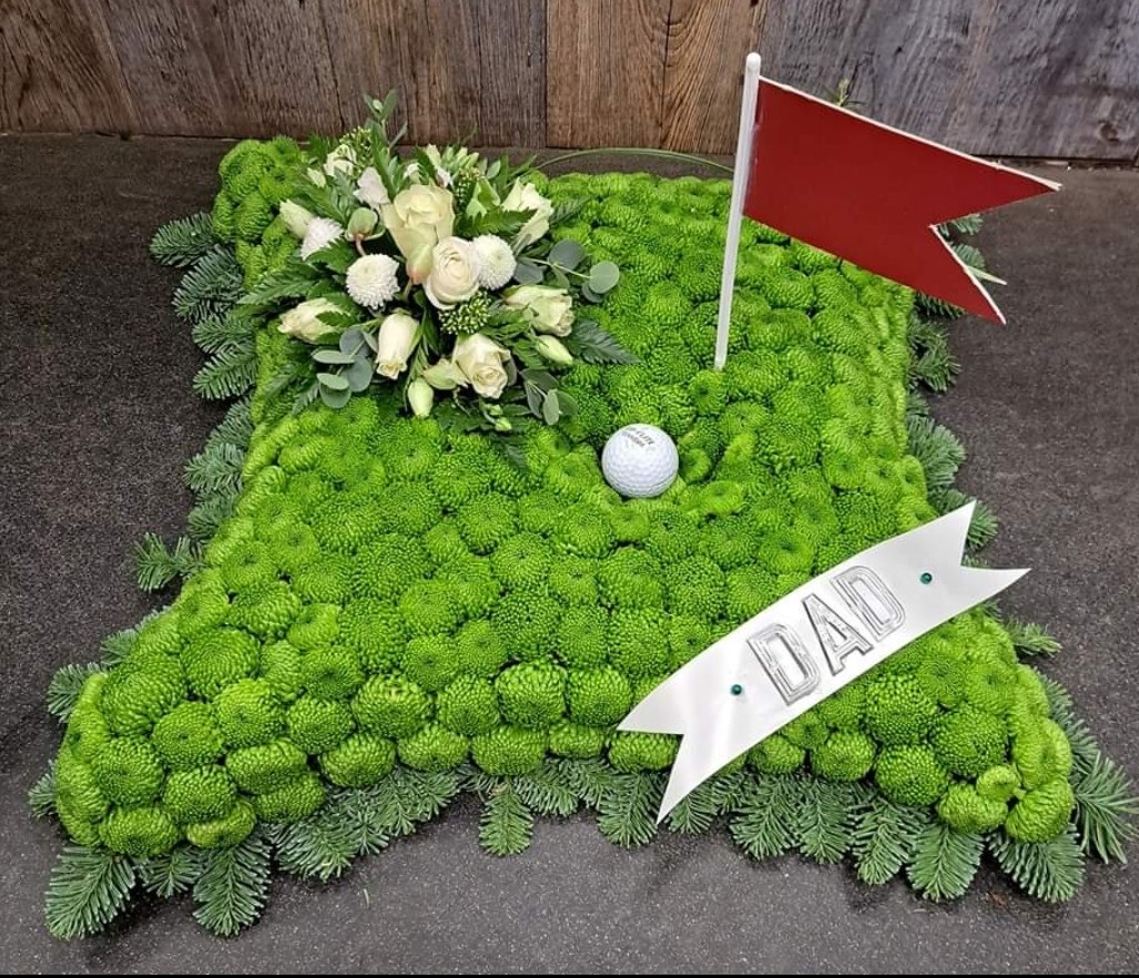 Golf course cushion