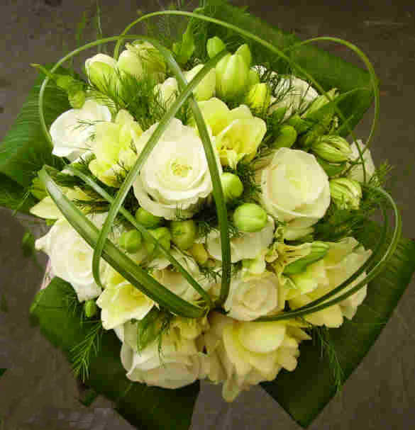 Rose & Lemon Freesia Bouquet