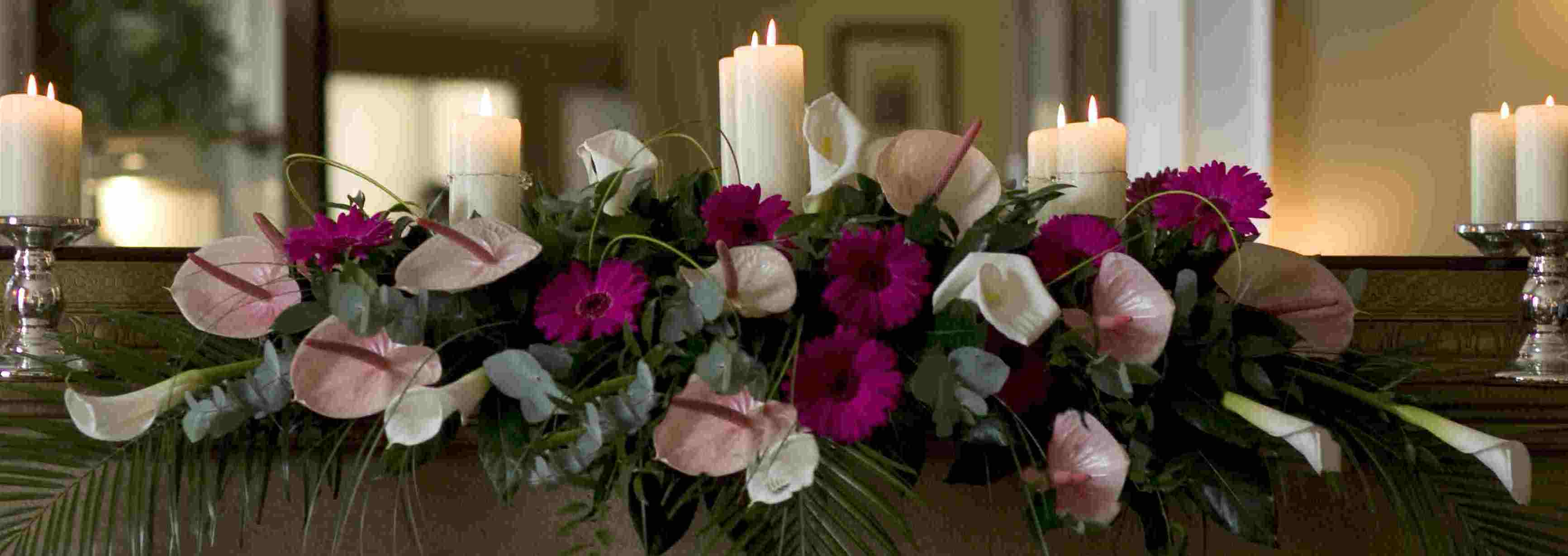 Top Table Wedding Arrangement