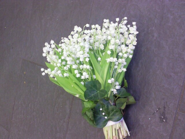 Lily Of The Valley Bridal Tie