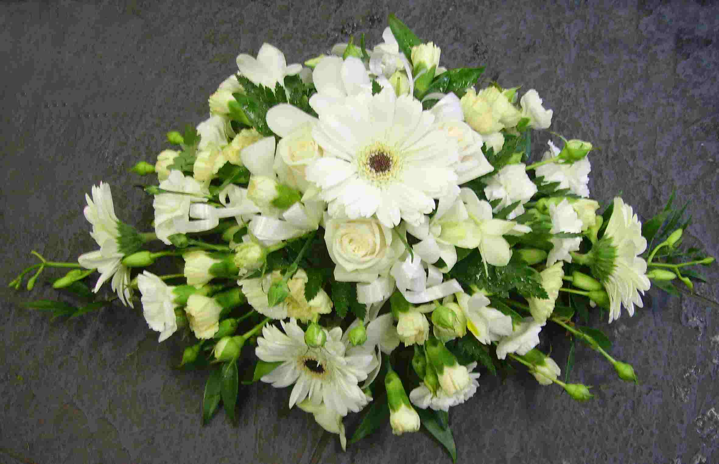 White Table Arrangement