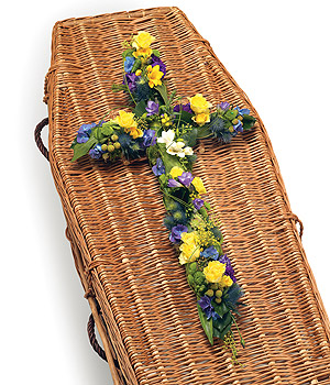 Yellow & Blue Family Cross