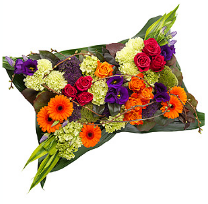 Modern vibrant loose pillow