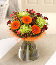 Vase Arrangement Mixed Colours