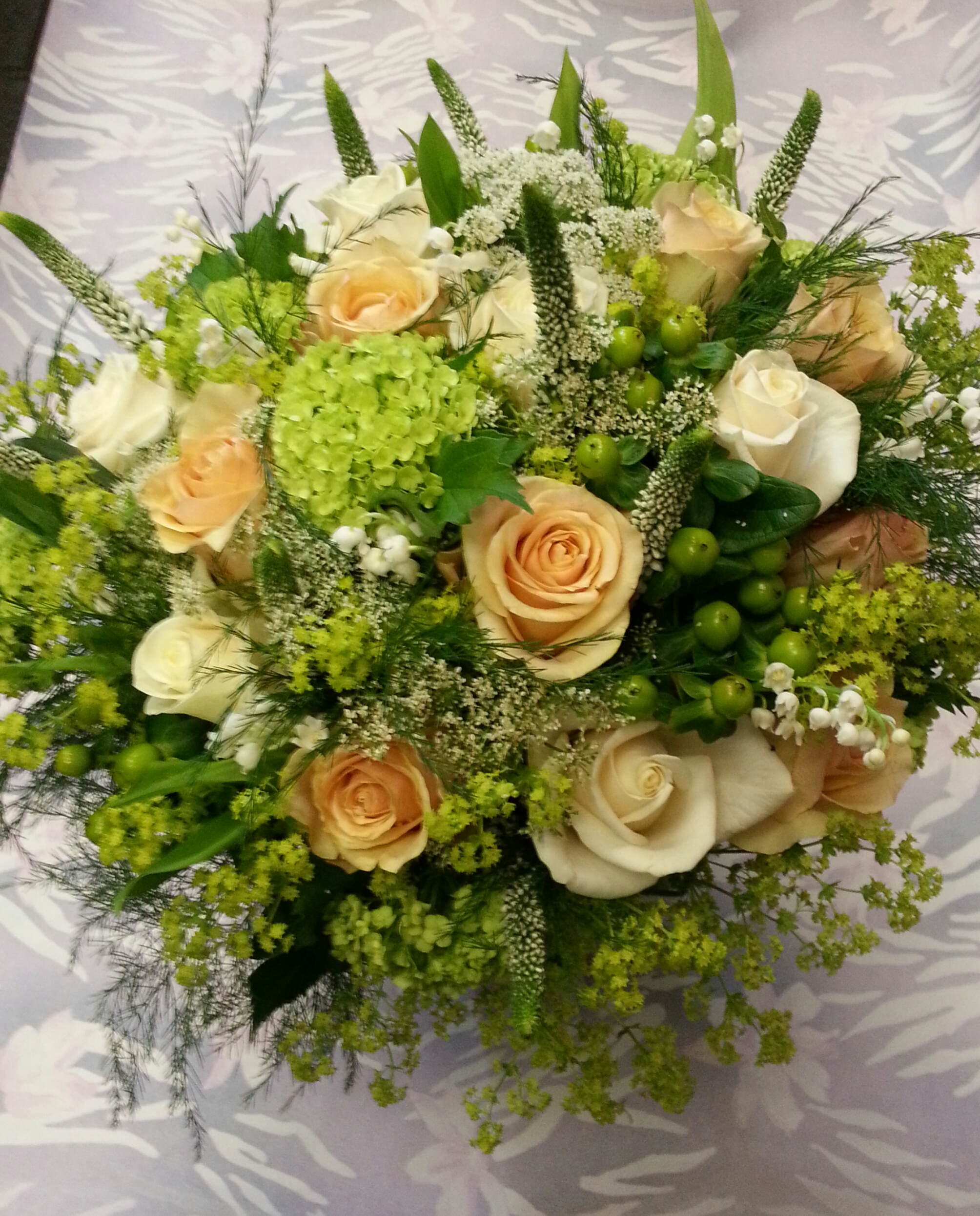 Antique cottage bouquet